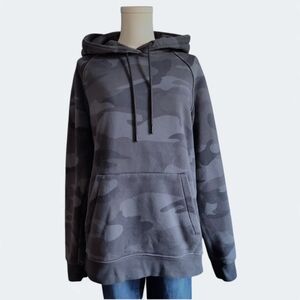 Camo Drawstring Hoodie Size Small CSG